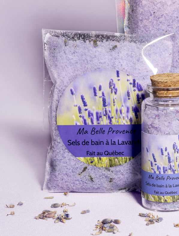 Sels de bain sac cellophane biodégradable